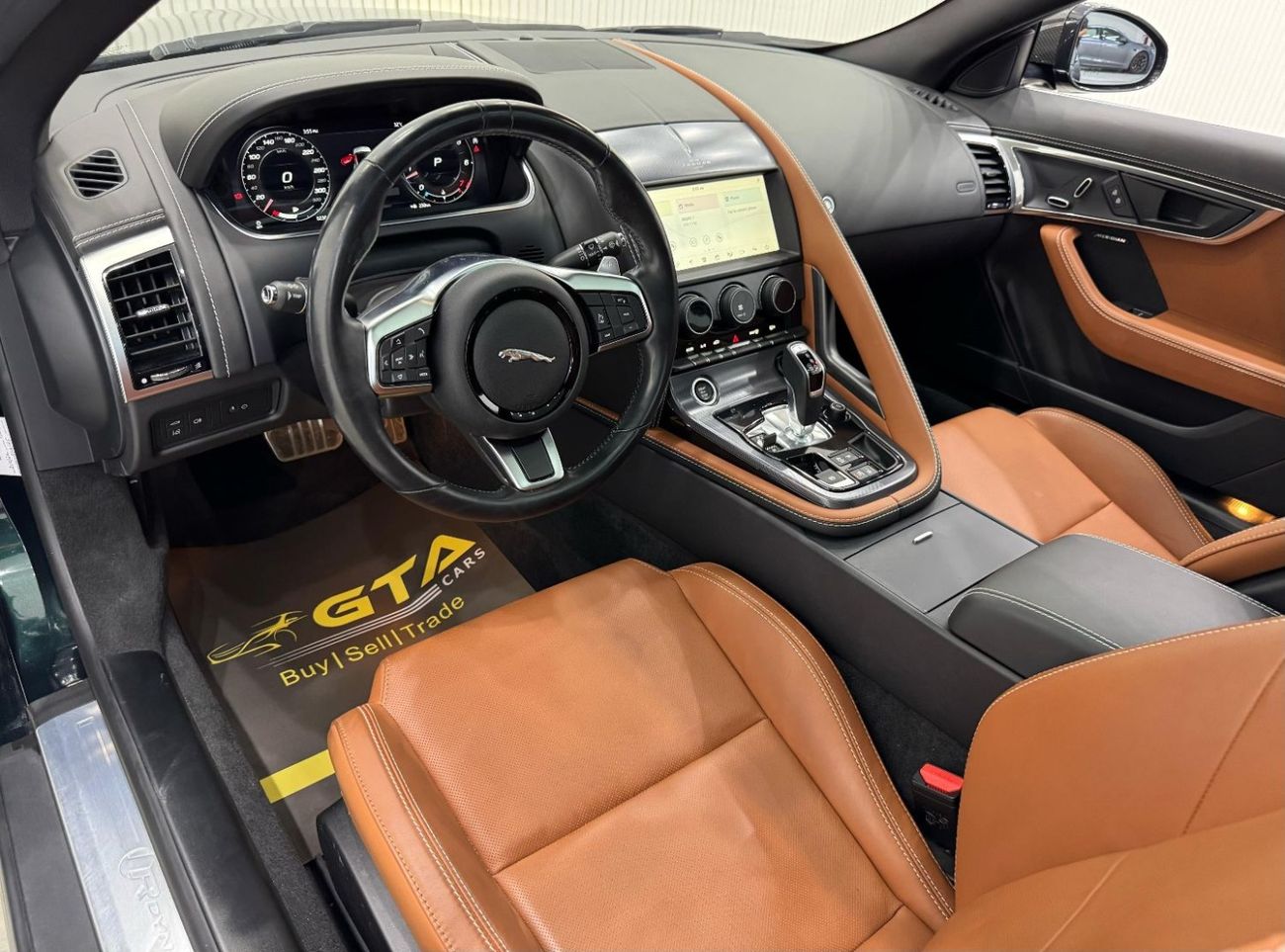 Jaguar F Type P300 2.0L 2021 Jaguar F-Type P300 R-Dynamic, 2026 Jaguar Warranty + Service Pack, Very Low Kms, GCC