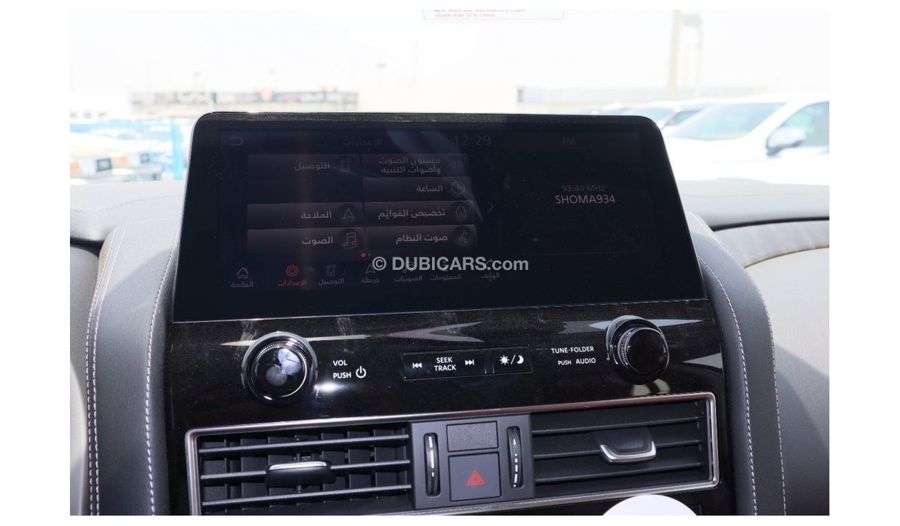 Nissan Patrol Nissan Patrol PLATINUM 5.6L V8, LEATHER SEAT, ELECTRIC SEAT, 360 CAMERA,  MODEL 2023 FOR EXP