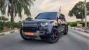 لاند روفر ديفندر 110  X P400 BLACK COLOUR / 2022 MODEL / V 6 / UNDER WARRANTY AND SERVICE CONTRACT