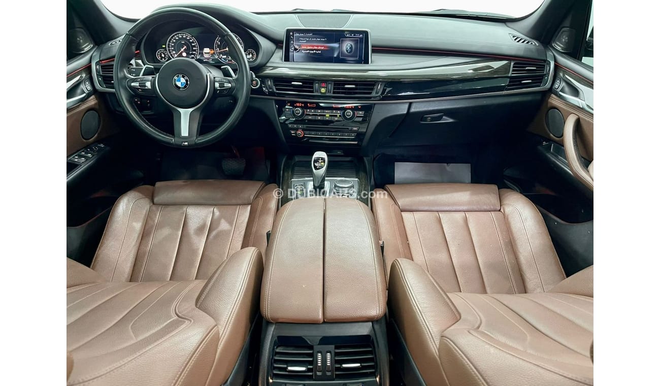 BMW X5 50i M Sport 2017 BMW X5 xDrive50i M-Sport, 7 Seater, BMW Warranty, BMW Service Contract, GCC