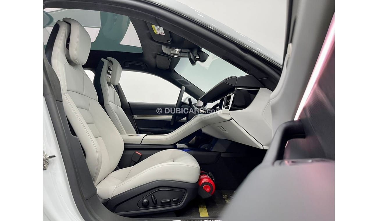Porsche Taycan 2021 Porsche Taycan Turbo, 11/2023 Porsche Warranty + 2029 Battery Warranty, GCC