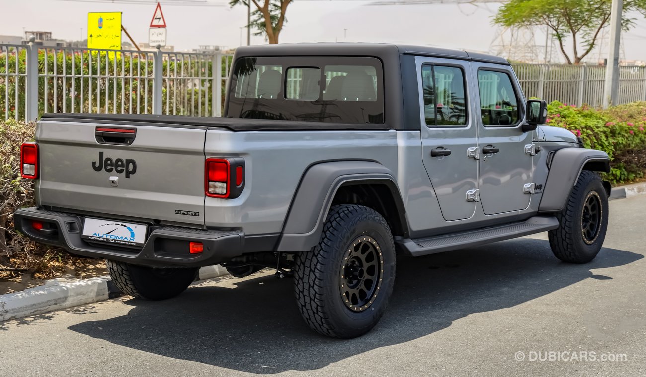 Jeep Gladiator Sport Plus 4X4 , GCC , 2021 , 0Km , W/3 Yrs or 60K Km WNTY @Official Dealer