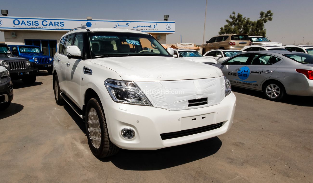 نيسان باترول SE Platinum CITY 2016 WHITE/BIEGE