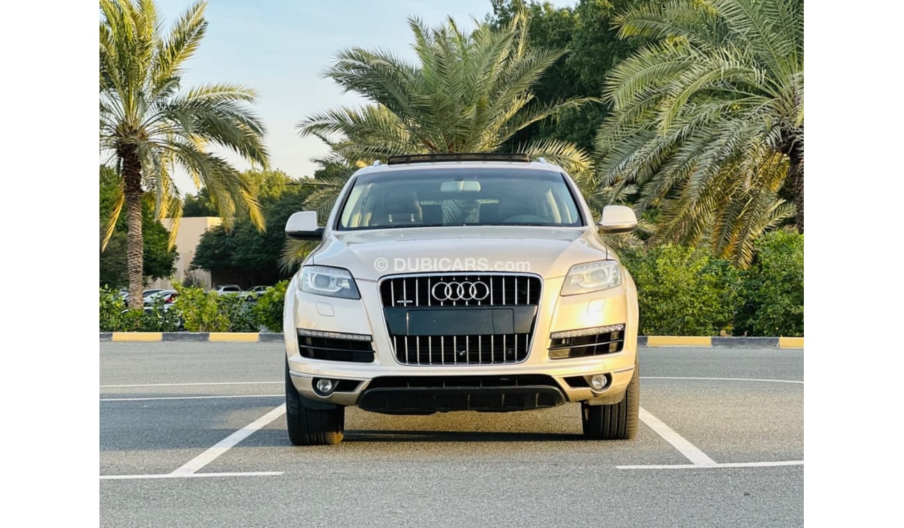 Audi Q7 TFSI quattro S-Line AUDI Q7 MODEL 2015 S LINE FULL OPTION