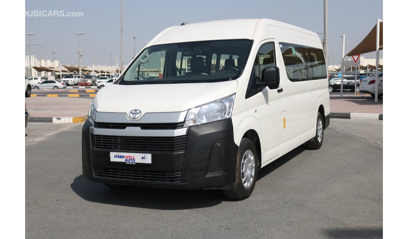 تويوتا هاياس HI ROOF 15 SEATER PASSENGER VAN 2020 WITH WARRANTY AND 4 YEARS SERVICE PACKAGE FROM TOYOTA