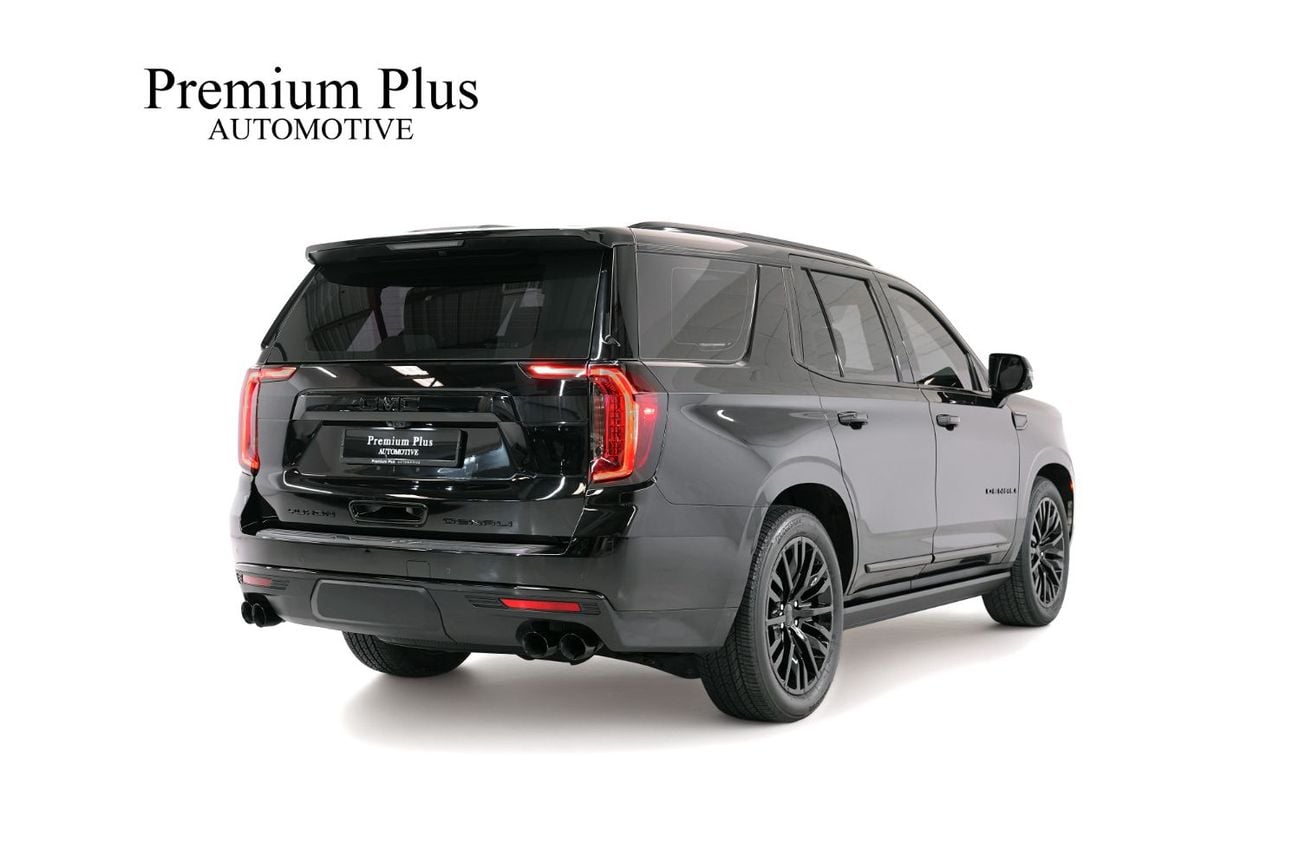 GMC Yukon 6.2 V8 Denali (AWD) 2023 GMC Black Edition, 2028 GMC Warranty + Service Pack, Captain Seats, 7 Seate