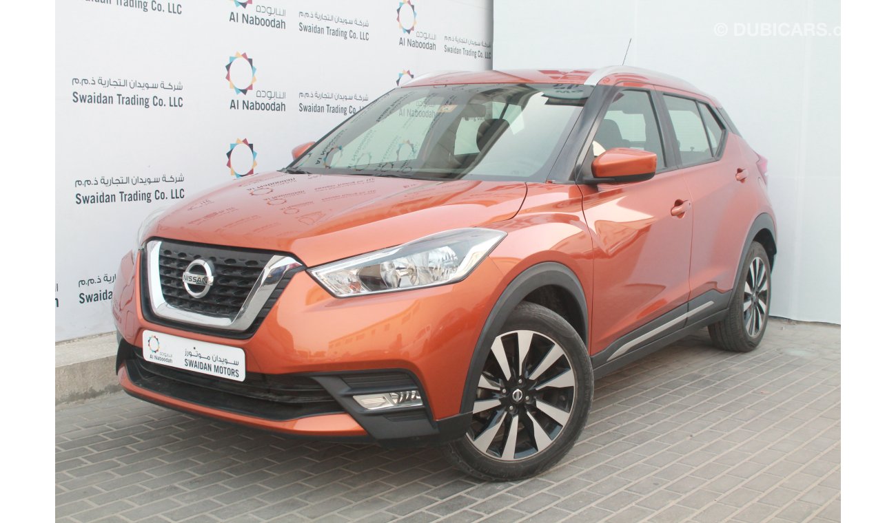 Nissan Kicks 1.6L SV 2017 GCC DEALER WARRANTY