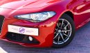 Alfa Romeo Giulia S - Service History, Warranty, Certified & Sold by Purple Pre-Owned Gargash Motors