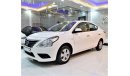 نيسان صني Nissan Sunny 2019 Model!! in White Color! GCC Specs