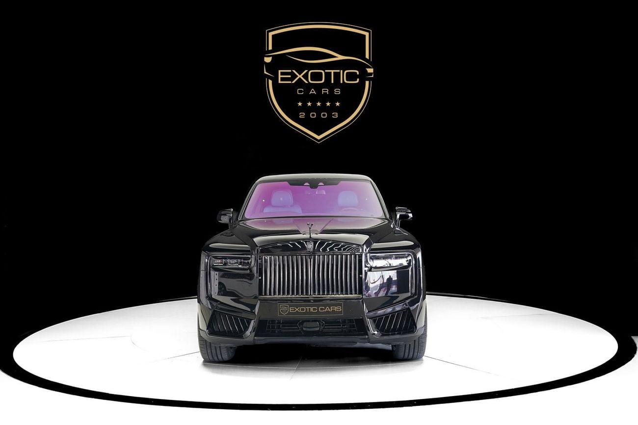 Rolls Royce Cullinan BLACK BADGE