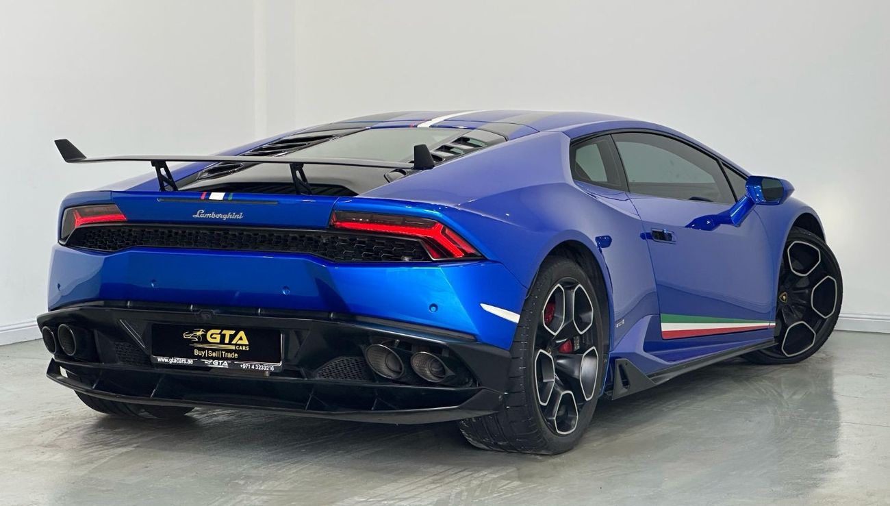 Lamborghini Huracan 2017 Lamborghini Huracan LP 610-4, Full Lamborghini Service History, Very Low Kms, GCC