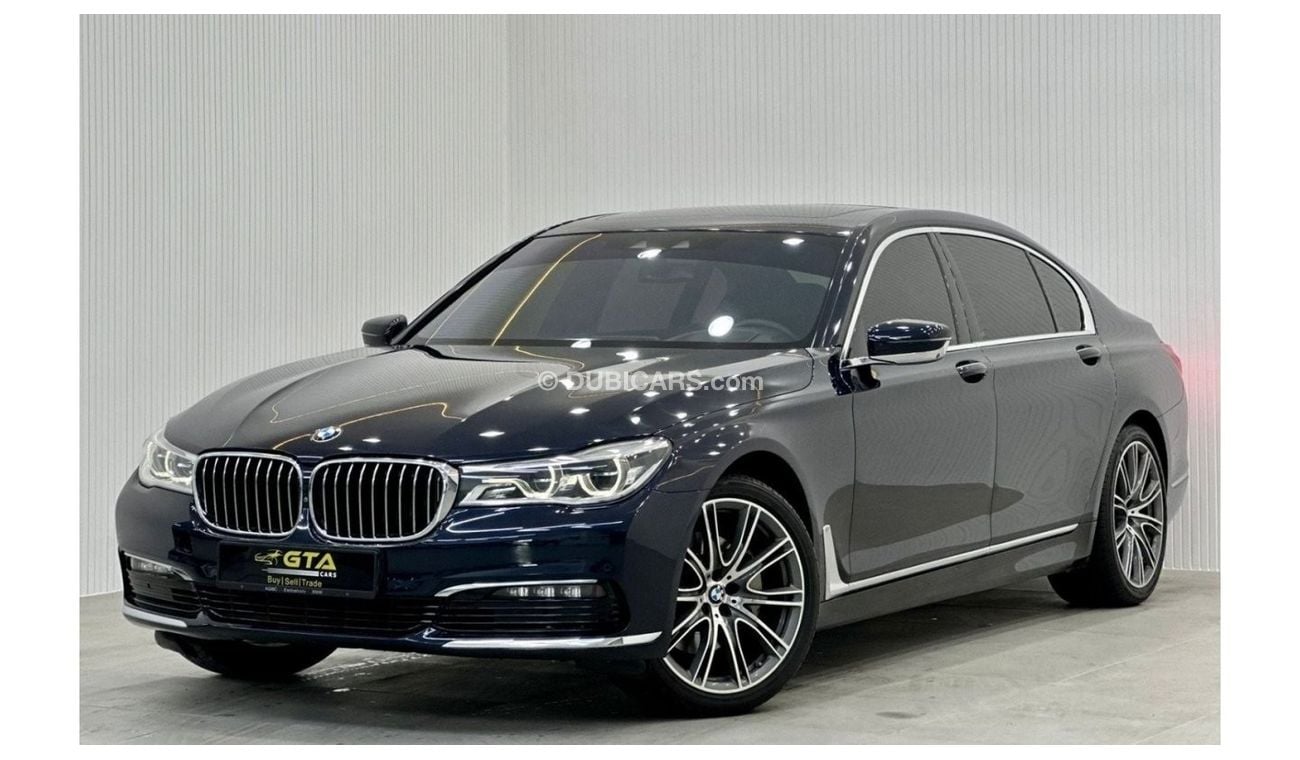 BMW 730Li Exclusive 2018 BMW 730Li Master Class, BMW Warranty / Service Pack June 2023, Low kms, GCC Specs