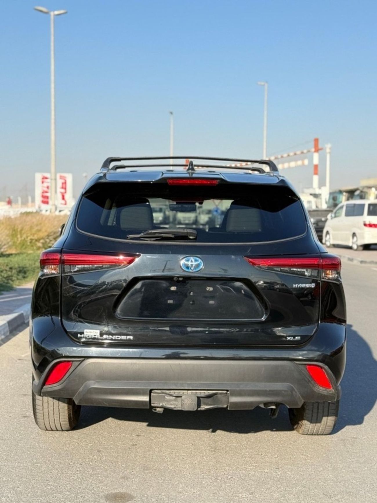 تويوتا هايلاندر Hybrid XLE premium sunroof,leather, push start