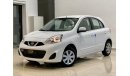 Nissan Micra 2020 Nissan Micra, 3 year/100k Warranty, Brand New, GCC