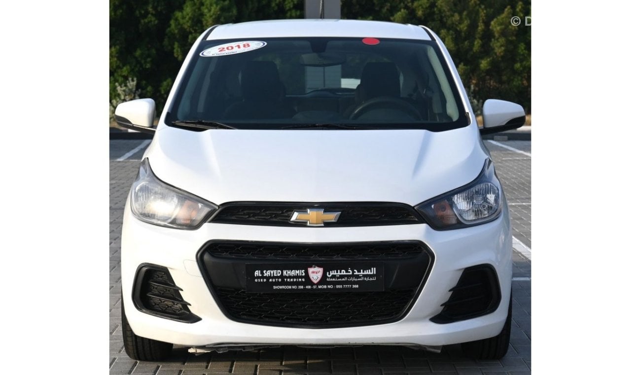 Chevrolet Spark chevrolet spark 2018 GCC EXCELLENT CONDITION WITHOUT ACCIDENT