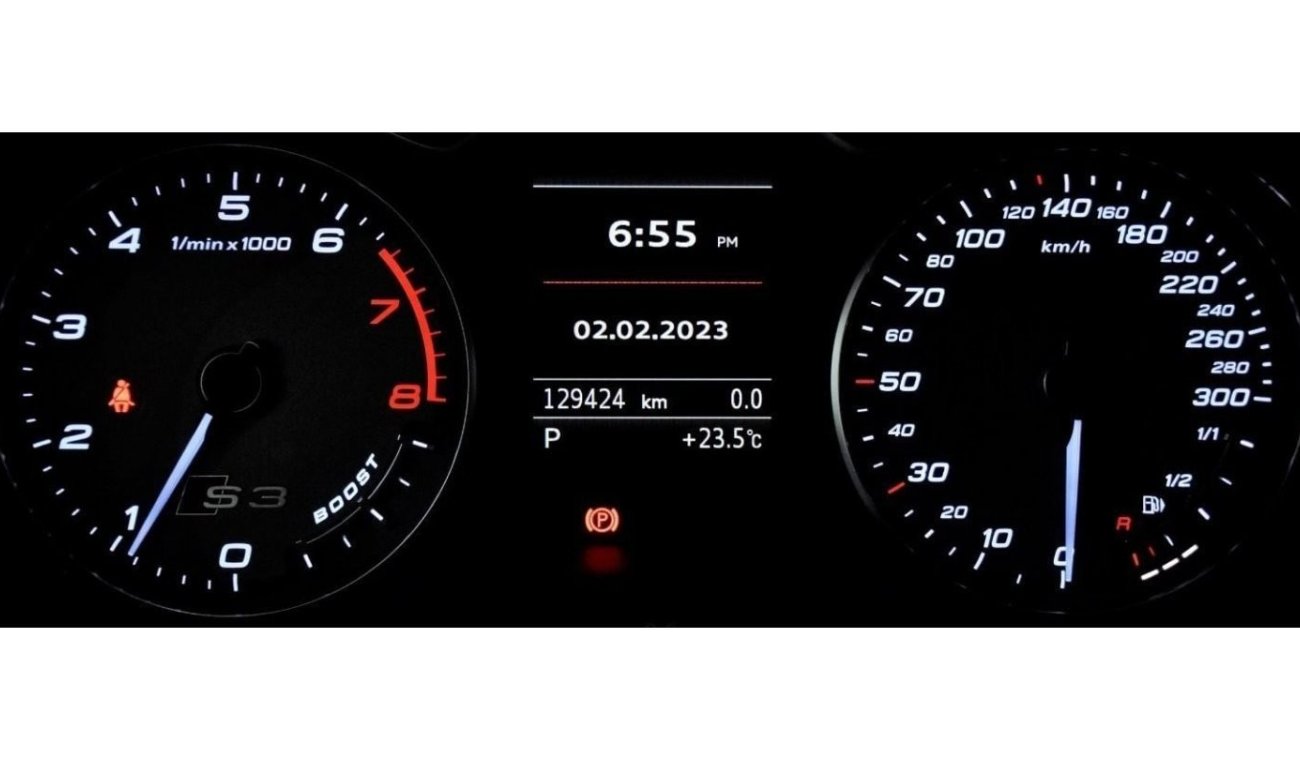 Audi S3 EXCELLENT DEAL for our Audi S3 TFSi ( 2016 Model ) in White Color GCC Specs