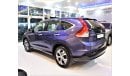 هوندا سي آر في AMAZING Honda CRV AWD 2013 Model!! in Blue Color! GCC Specs