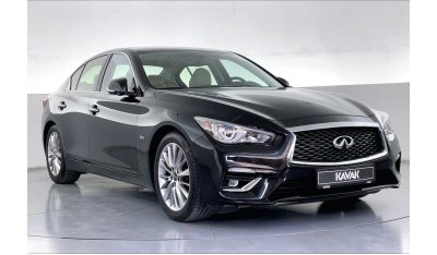 إنفينيتي Q50 Premium / Luxe | سنة ضمان مجانية | نسبة التمويل 1.99% | خالية من أضرار الفيضانات