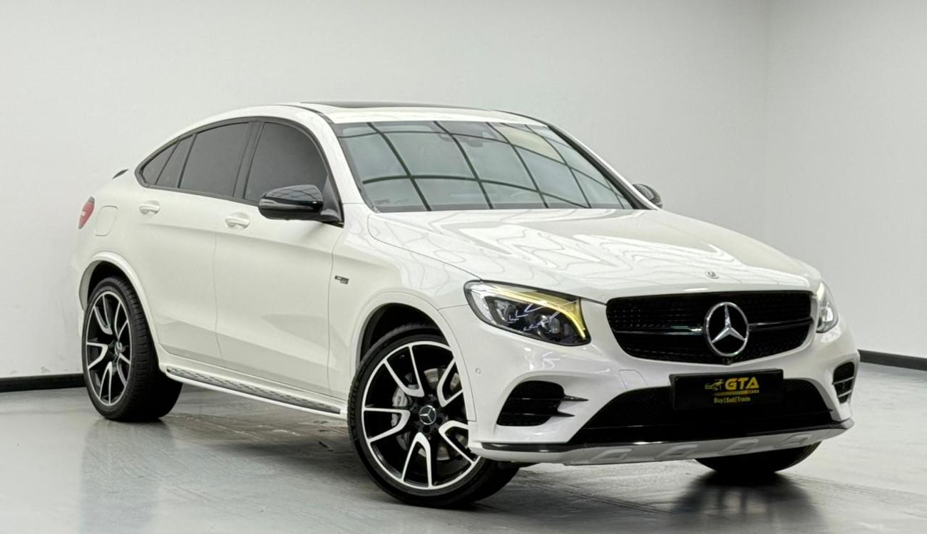 مرسيدس بنز GLC 43 AMG 4MATIC 3.0L (367 HP) 2017 Mercedes Benz GLC43 AMG 4MATIC+ Coupe, 2026 AAA Warranty, Excellent Condit