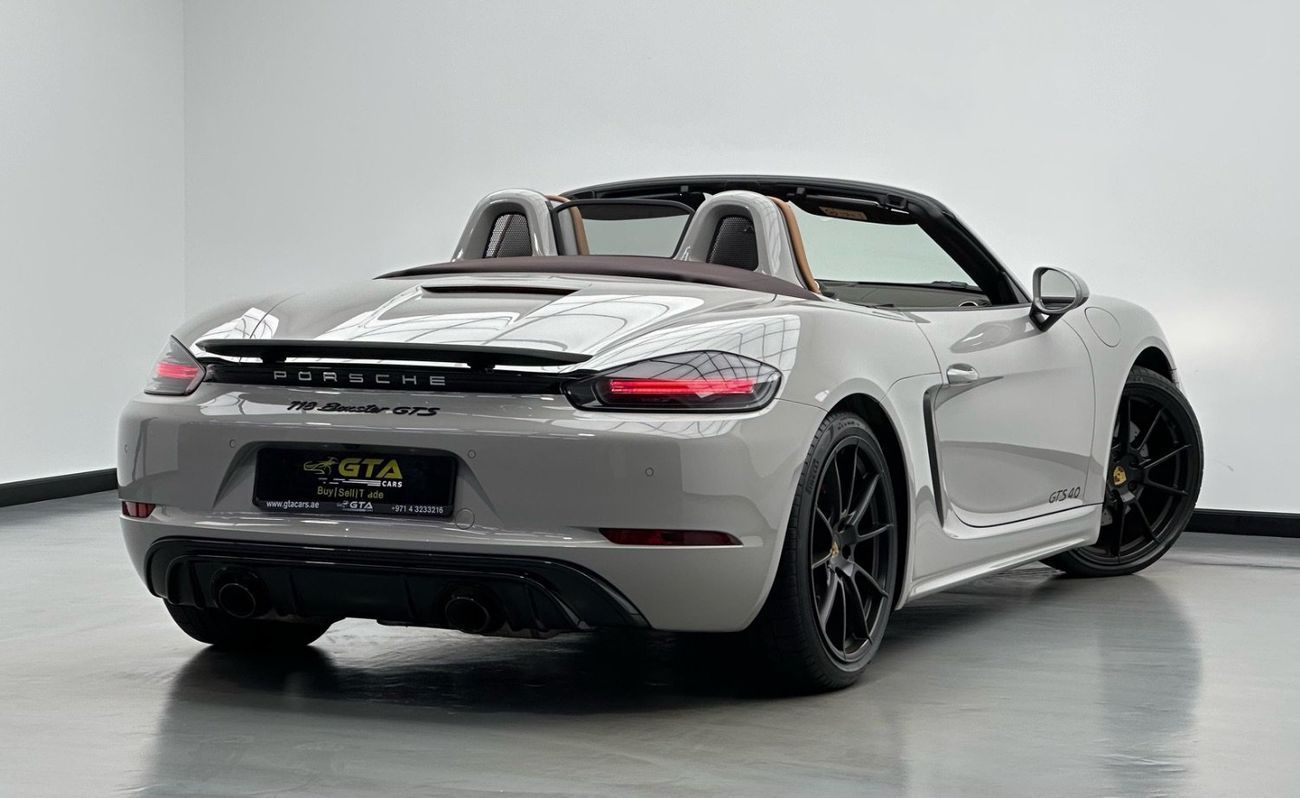 بورش بوكستر 718 GTS 4.0L A/T 2023 Porsche 718 Boxster GTS, 2027 Porsche Warranty, Full Porsche Service History, Low