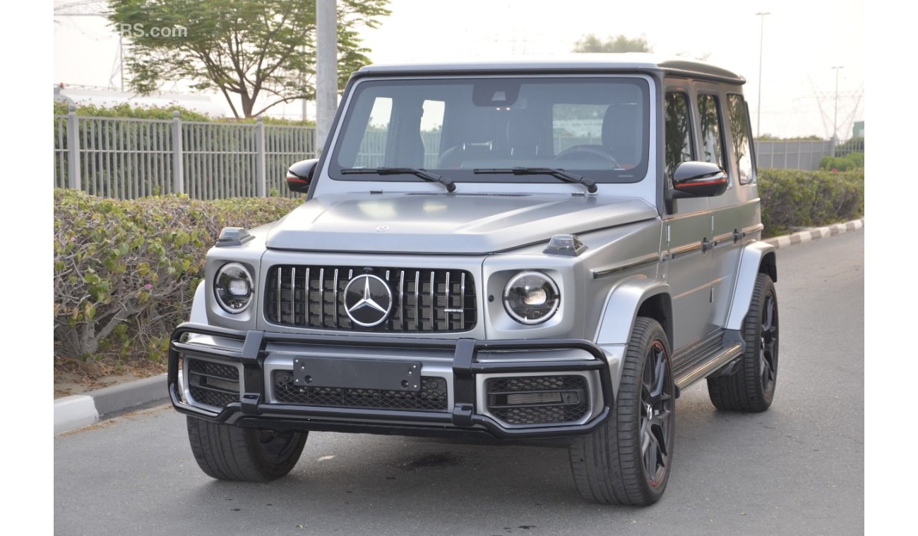 مرسيدس بنز G 63 AMG مرسيدس جى 63 ايدشن 1 لون رمادى مطفى – ضمان دولى سنتين – عرض خاص السعر شامل الضريبة