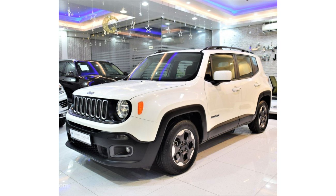 جيب رينيجيد FULL SERVICE HISTORY! LOW MILEAGE JEEP Renegade LONGITUDE 2017 Model!! White Color! GCC Specs