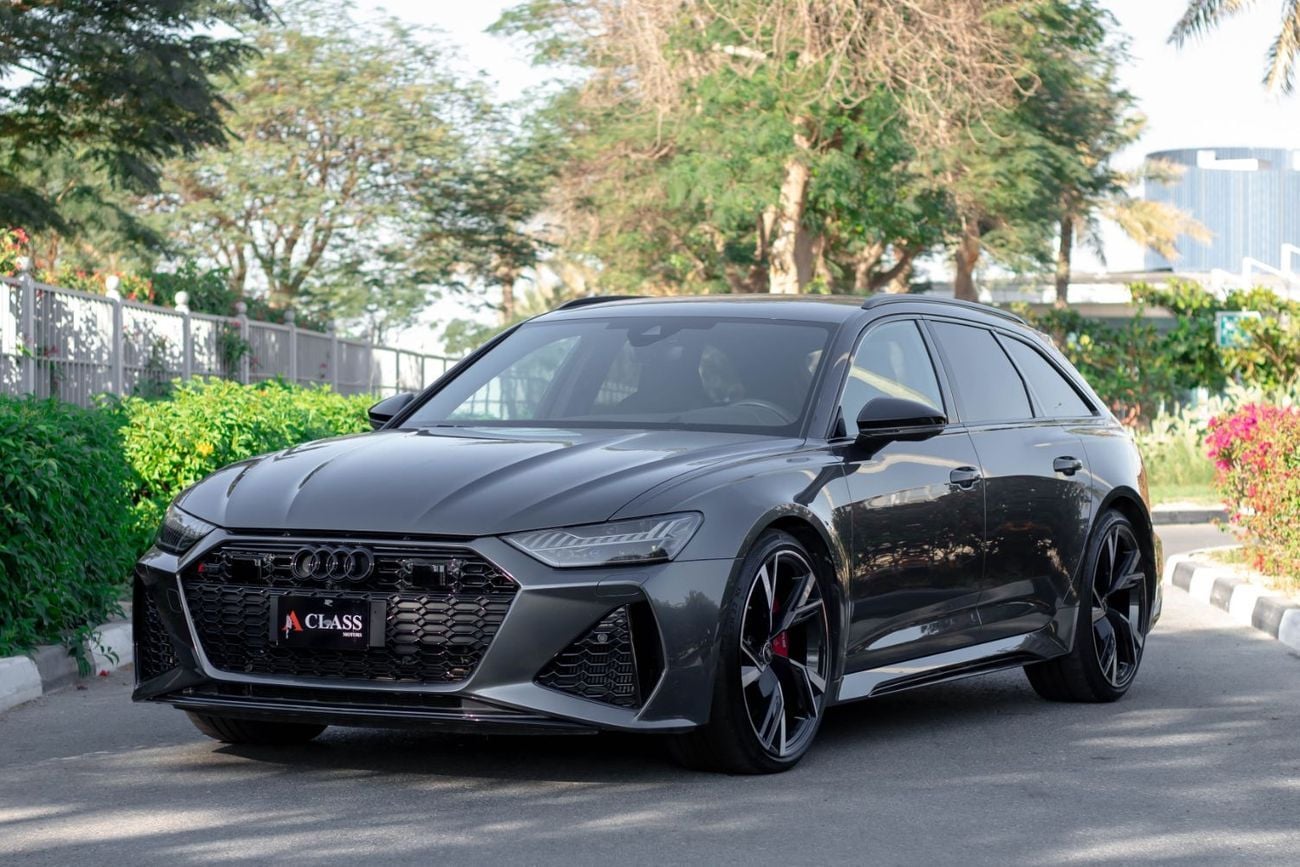 Audi RS6 2024 Audi RS6 Performance with 4.0L twin-turbo V8, 621 hp, 627 lb-ft torque, 8-speed automatic 2024