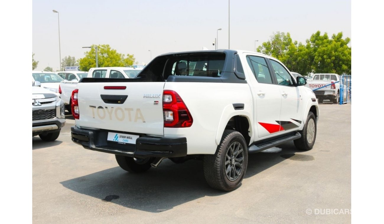 تويوتا هيلوكس 2023 | BRAND NEW HILUX GR SPORT 4X4 - 4.0 L A/T WITH 360 CAMERA D/C - WITH GCC SPECS - EXPORT ONLY