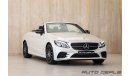 Mercedes-Benz C200 Std | 2021 - Low Mileage - Best in Class - Excellent Condition | 2.0L i4