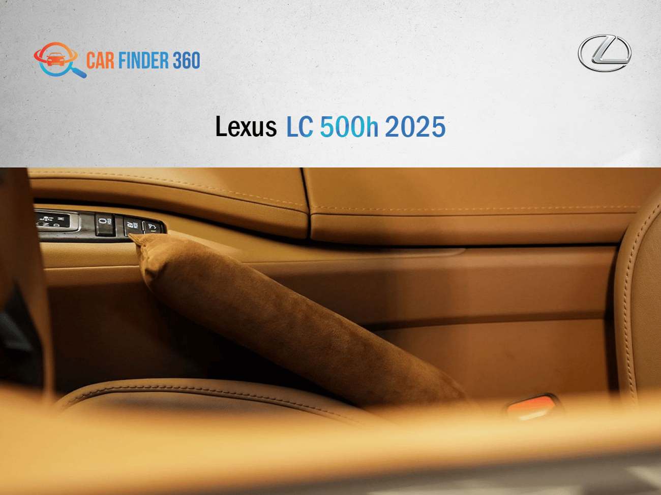 لكزس LC500h Lexus LC 500h 2025 (Export only )
