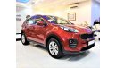 كيا سبورتيج AMAZING KIA Sportage 2017 Model!! in Red Color! GCC Specs