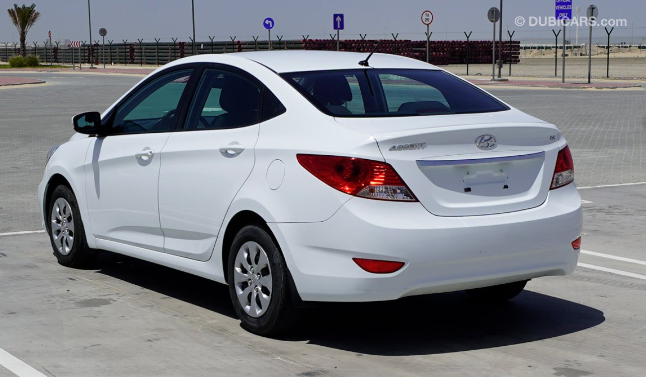 Hyundai Accent Certified Vehicle with Delivery option and warranty;Accent(GCC SPECS) for sale (Code : 63034)