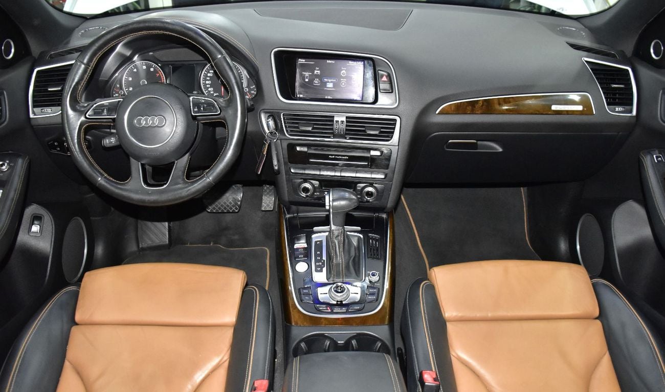 أودي Q5 EXCELLENT DEAL for our Audi Q5 S-Line 45TFSi Quattro ( 2016 Model ) in White Color GCC Specs