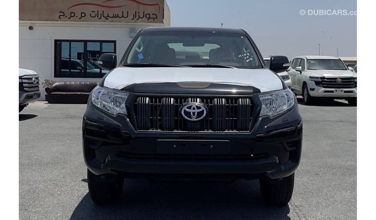 تويوتا برادو TX 2.7L Petrol 4WD, Sunroof / Spare Up / Black / 2023MY