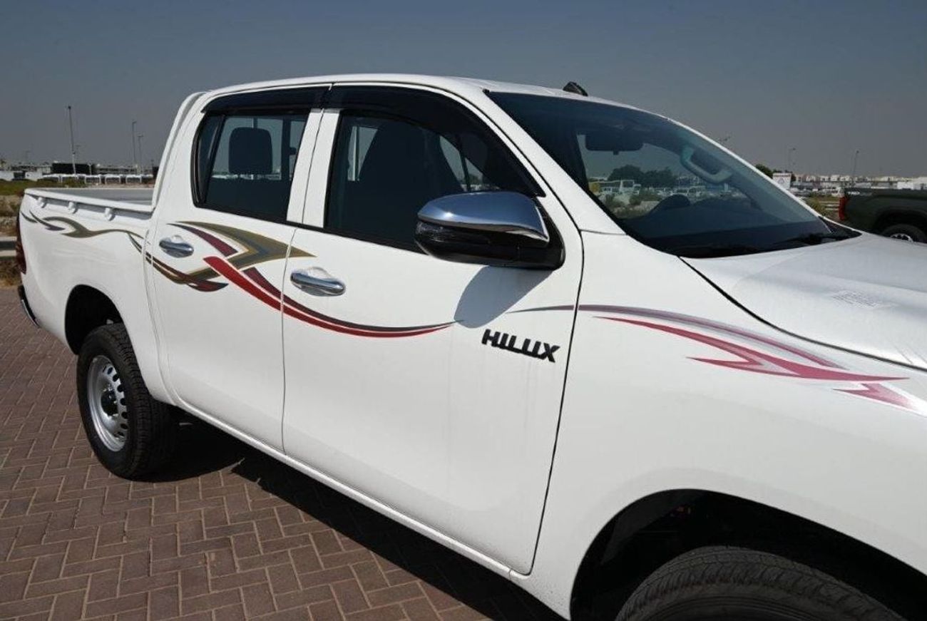 تويوتا هيلوكس 2025 TOYOTA HILUX DOUBLE CAB PICKUP DLX 2.4L DIESEL 4WD 5-SEATER AUTOMATIC