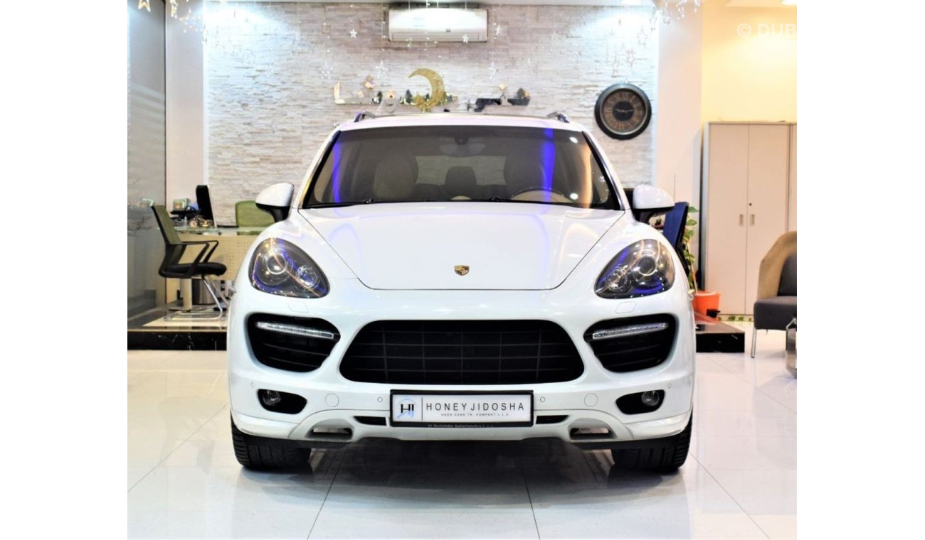 بورش كايان جي تي أس ( ORIGINAL PAINT ( صبغ وكاله )AMAZING Porsche Cayenne GTS 2013 Model!! in White Color! GCC Specs