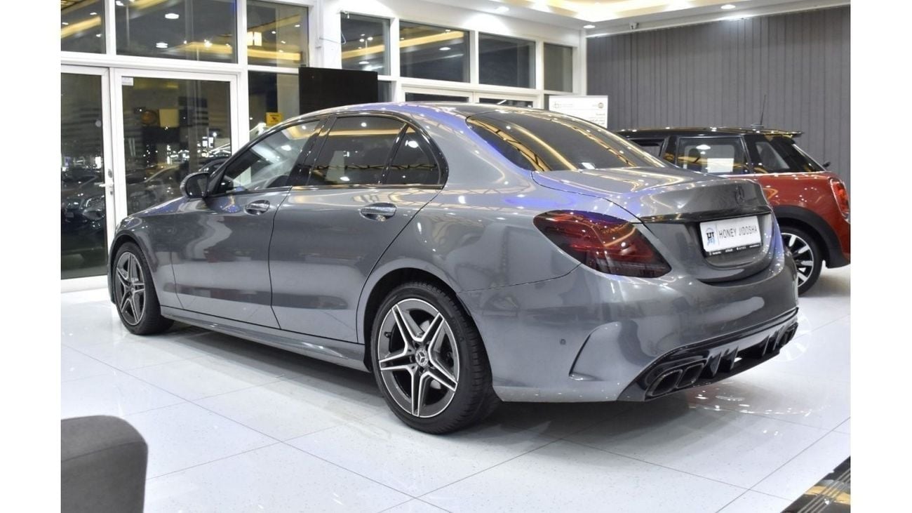 Mercedes-Benz C 180 EXCELLENT DEAL for our Mercedes Benz C180 1.6L ( 2019 Model ) in Grey Color German Specs