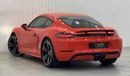 Porsche 718 Cayman S 2.5L A/T 2018 Porsche 718 Cayman S, June 2025 Porsche Warranty, Full Porsche Service History, Low