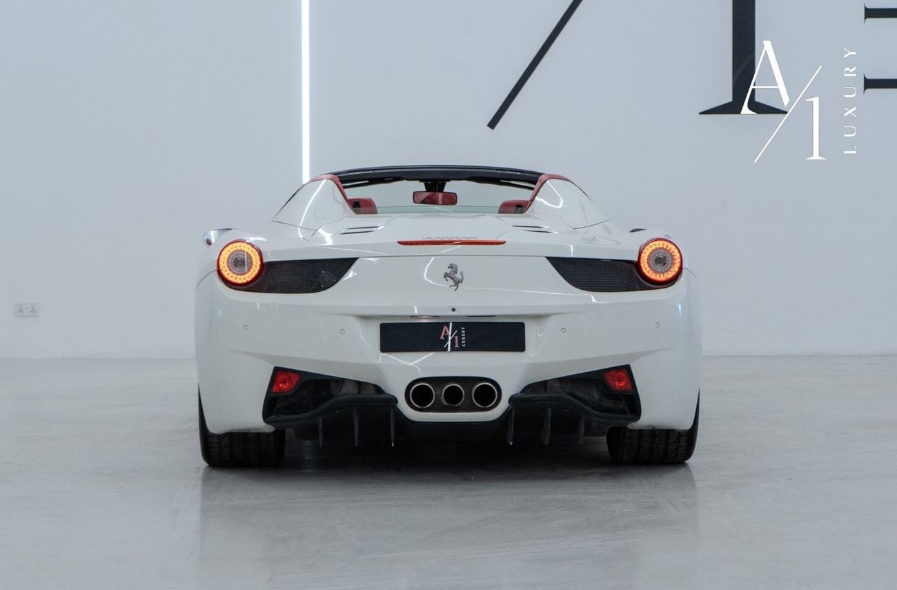 Ferrari 458 Italia 2014 Ferrari 458 Spider, Excellent Condition, Carbon  Fibre Package, Fully Loaded, GCC Spec