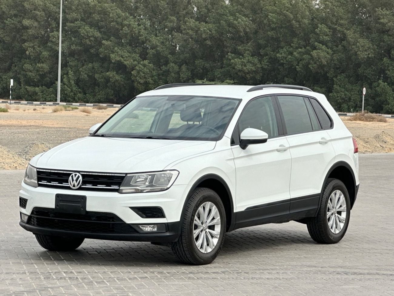 فولكس واجن تيجوان موديل 2018 خليجي حاله ممتازه من الداخل والخارج