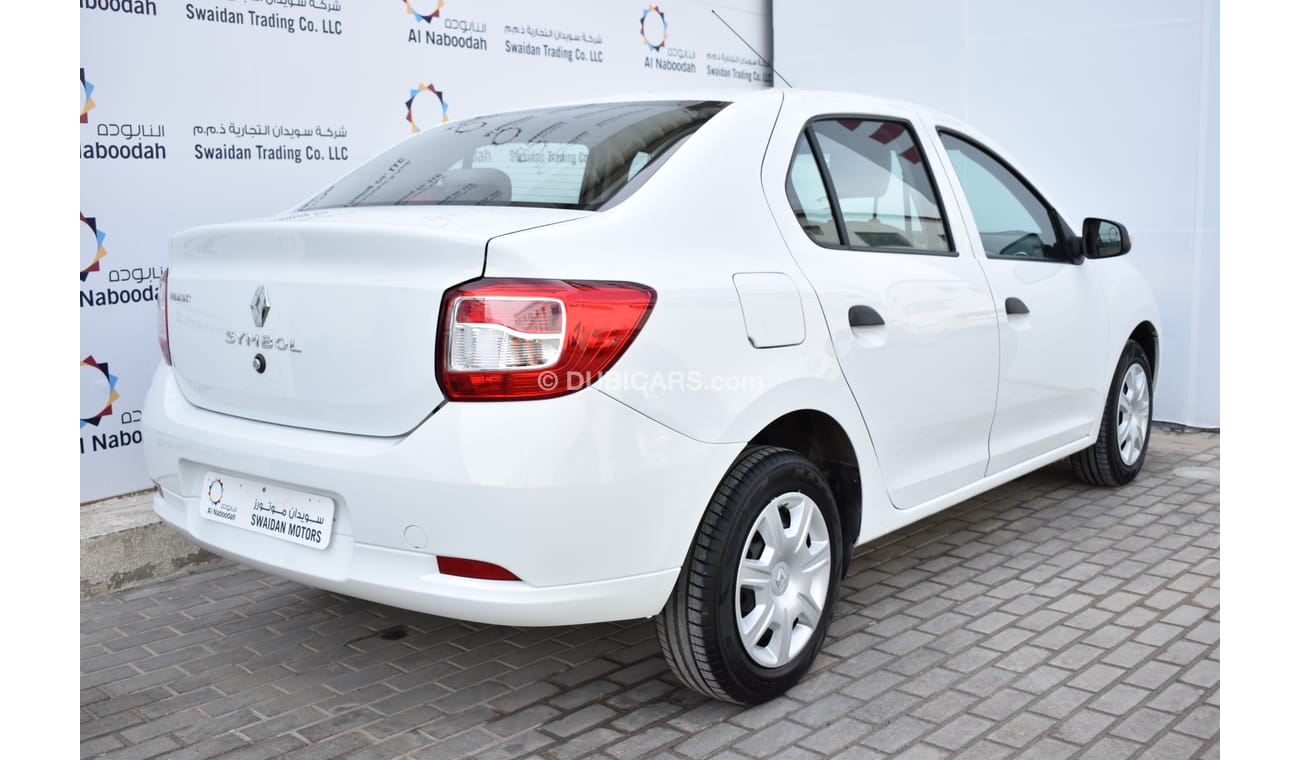 Renault Symbol 1.6L PE SEDAN 2016 MODEL GCC SPECS WITH DEALER WARRANTY