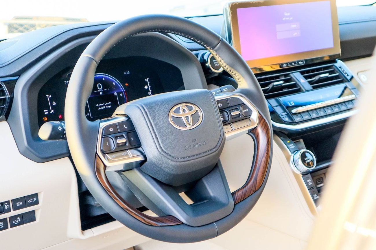 تويوتا لاند كروزر 2025 Toyota Land Cruiser GXR 3.5L (Full Option, Gray Color)