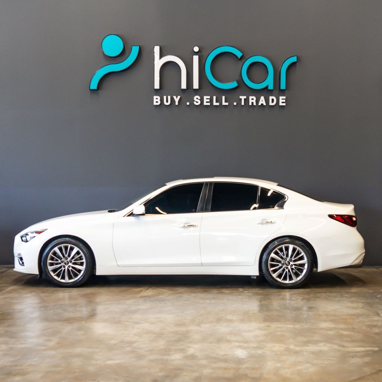 Infiniti Q50 Luxe 3.0L AED 1,398 pm • 0% Downpayment • Infiniti Q50 Luxe • 1 Year Warranty