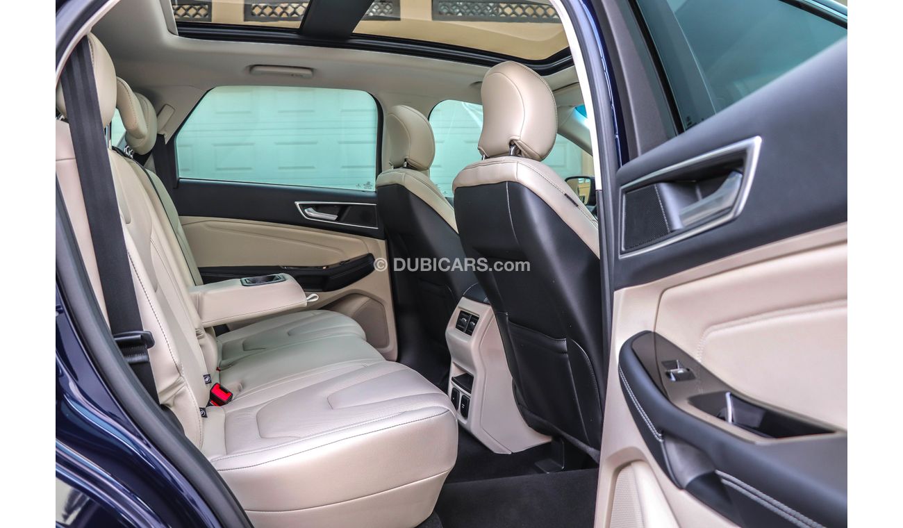 Ford Edge Titanium AWD AED 2300 P.M with 0% Downpayment