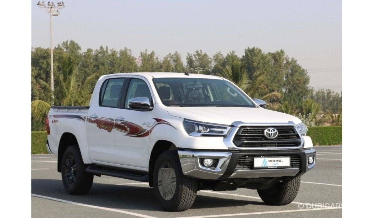 Toyota Hilux GLX 2021 | FULL OPTION 2.7L 4X4 D/C M/T FABRIC SEATS - WITH GCC SPECS - EXPORT