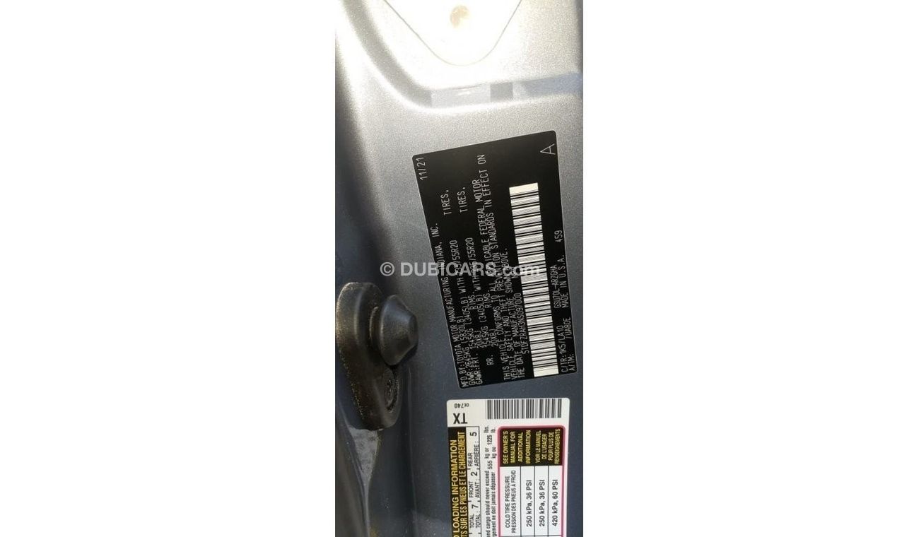 Toyota Highlander 2022 Toyota Highlander Platinum 3.5L V6 /