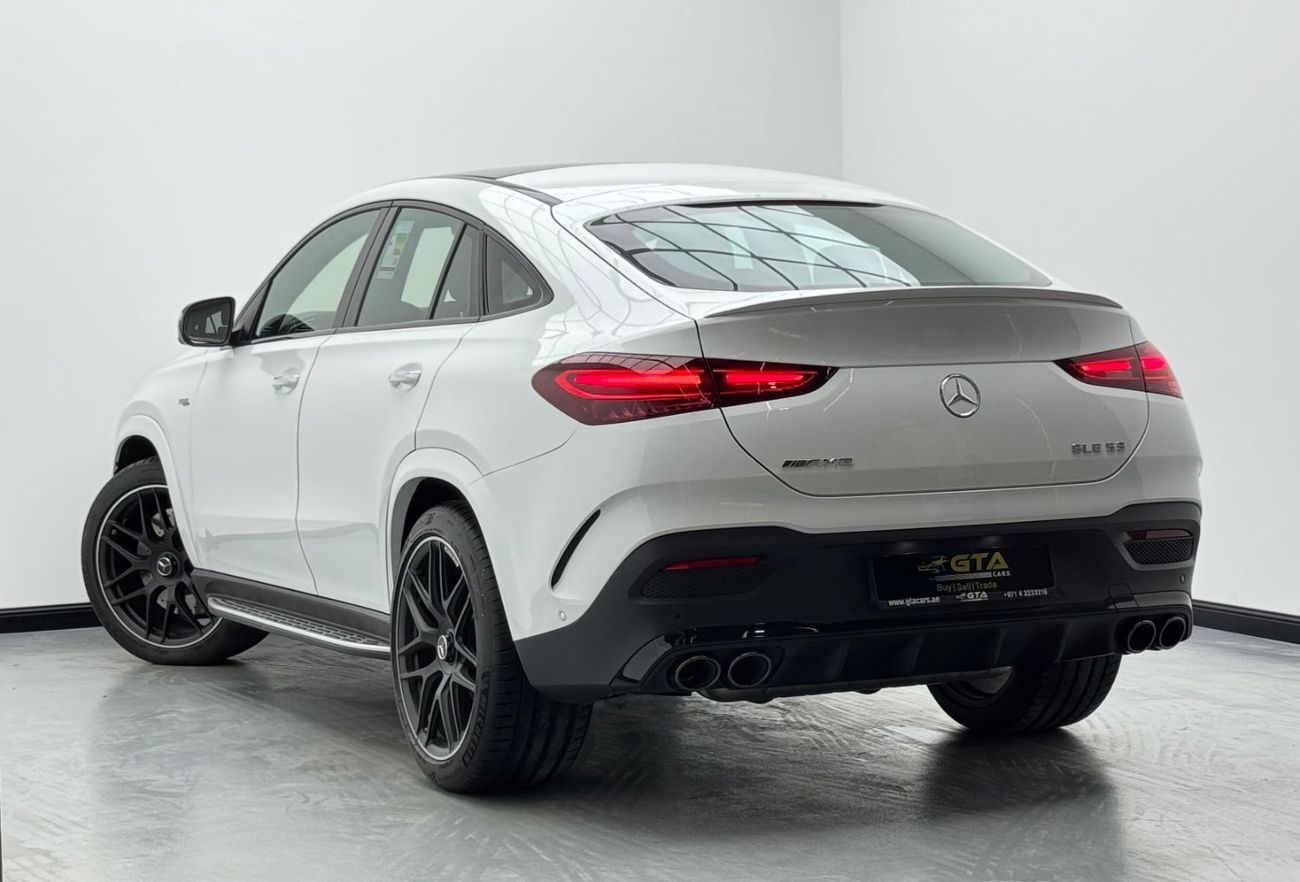 مرسيدس بنز GLE 53 AMG كوبيه 2025 Mercedes-AMG GLE 53 4MATIC+, Night Pack, Fully Loaded, 2030 Agency Warranty, GCC
