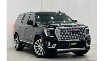 جي أم سي يوكون 2022 GMC Yukon Denali, October 2027 GMC WArranty, Fully Loaded, Low Kms, GCC