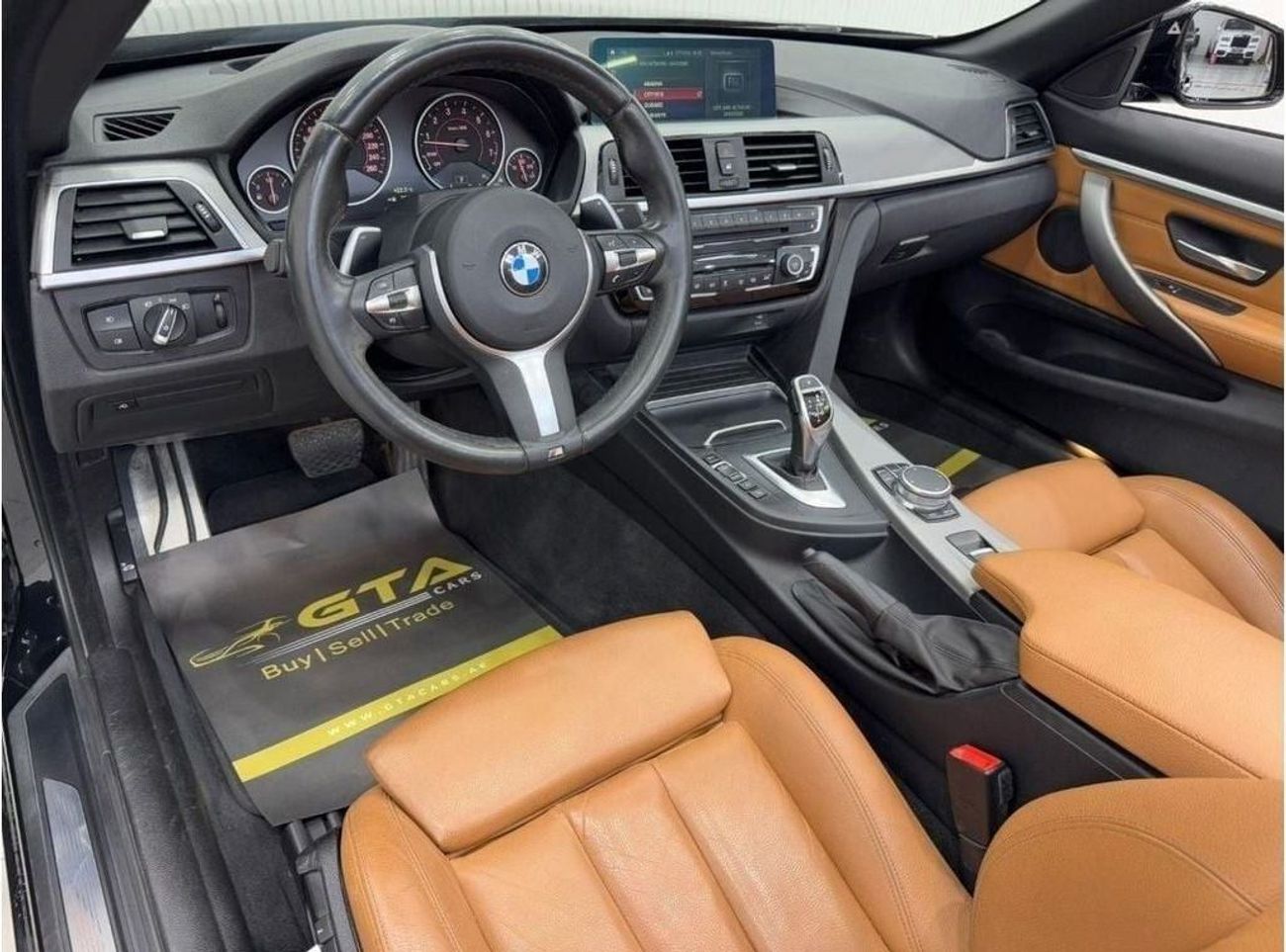 بي أم دبليو 430i M Sport 2.0L 2018 BMW 430i M-Sport Convertible, Warranty, Full BMW Service History, Excellent Condit