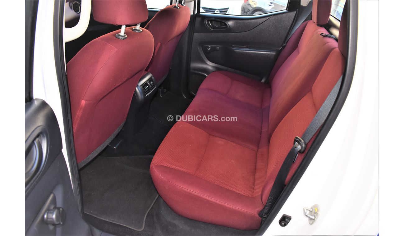 Nissan Navara AED 1174 PM | 0% DP | 2.5L 2WD GCC WARRANTY